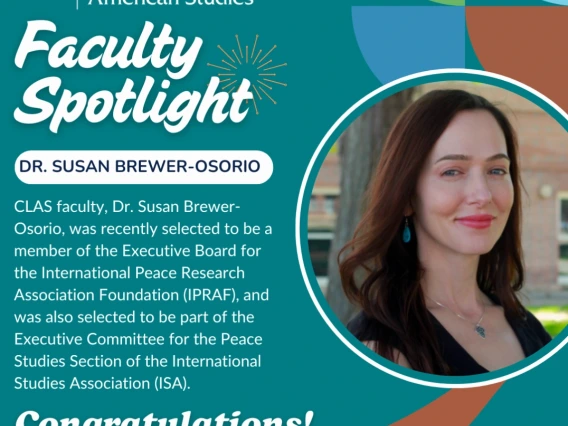 Susan Brewer-Osorio faculty spotlight