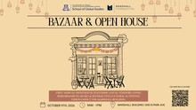 Bazaar and open house on October 9th